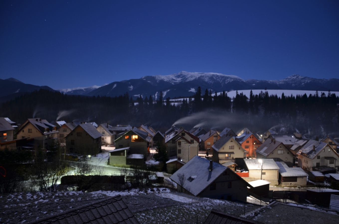 Slovenská dedina v údolí...Foto: M. Čierny