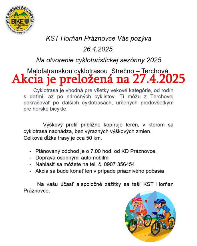 27.4.2025 Terchová