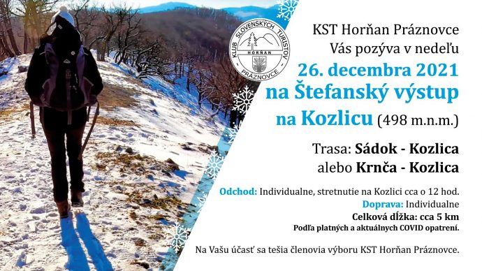 Pozvanká – Kozlica 26.12. 2021 ..