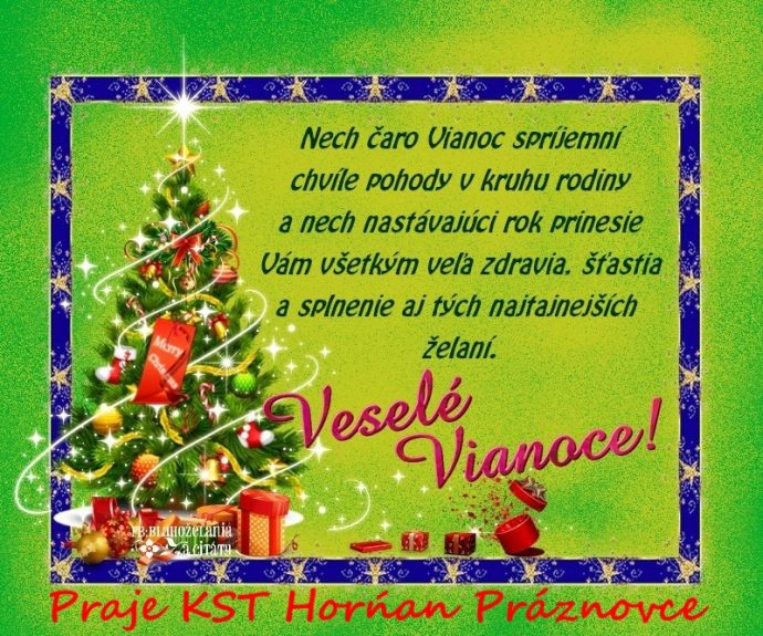Vianočný pozdrav