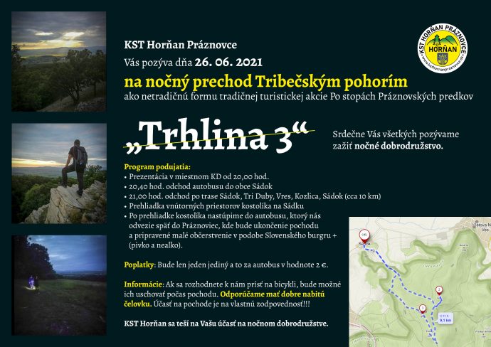 pozvanka TRHLINA